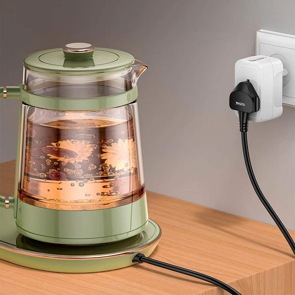 Adaptateur Secteur Universel Yesido MC32 Blanc