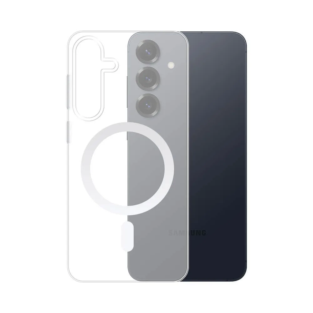 Coque MagSafe Samsung Galaxy S25 Plus Transparent