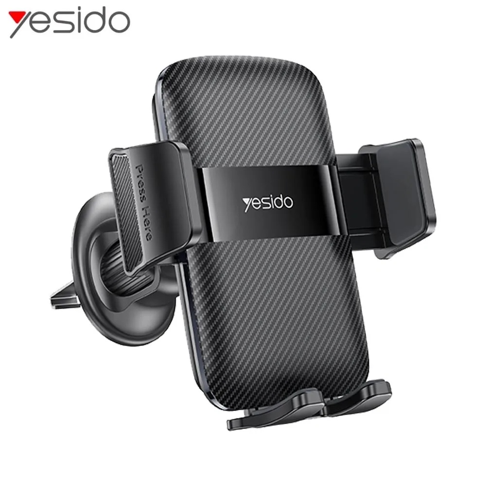 Support Smartphone pour Voiture Yesido C251 Noir