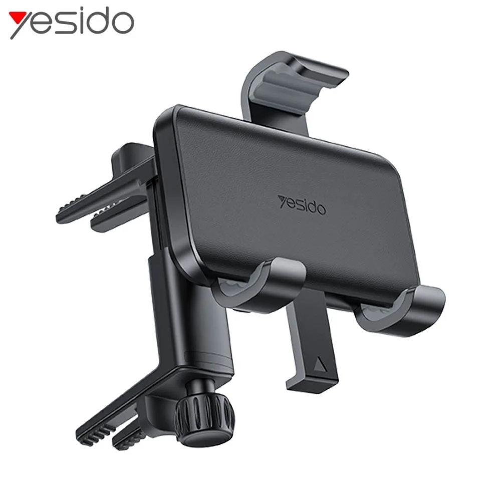 Support Smartphone pour Voiture Yesido C240 pour Grille d'Aération Mercedes Noir
