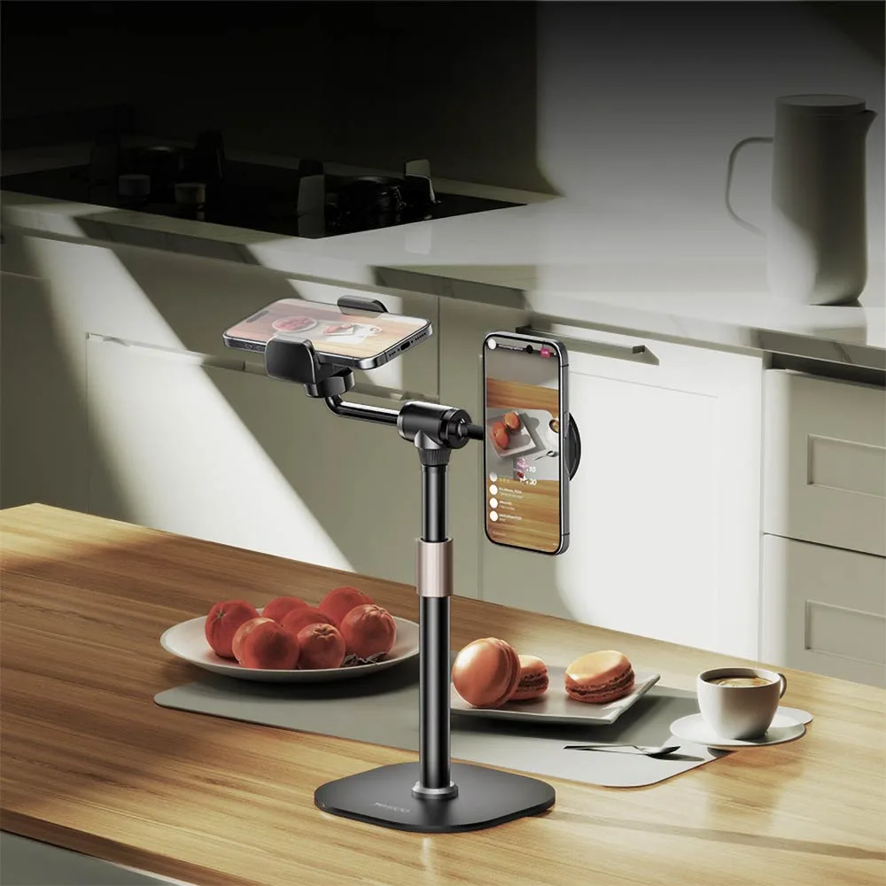 Support pour Smartphone Yesido C297 Double Fonction Noir — vue 2