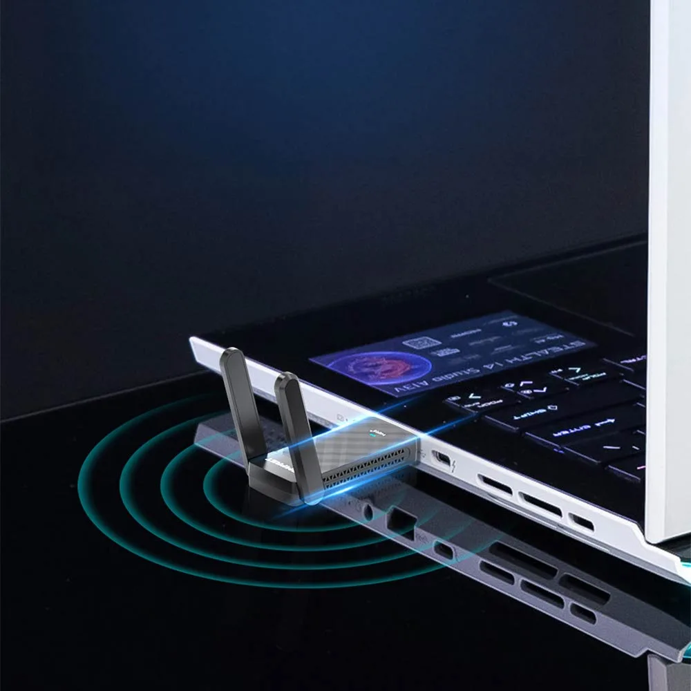 Clé Wifi Comfast V2 Wifi 6 (1800 Mbps) — vue 3