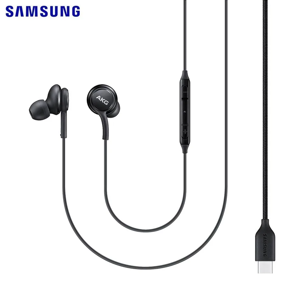 Écouteurs Filaires USB-C Samsung IC100BB Bulk Noir