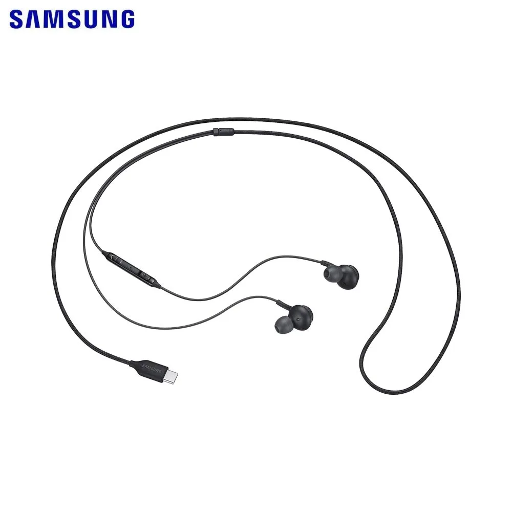 Écouteurs Filaires USB-C Samsung IC100BB Bulk Noir — vue 2