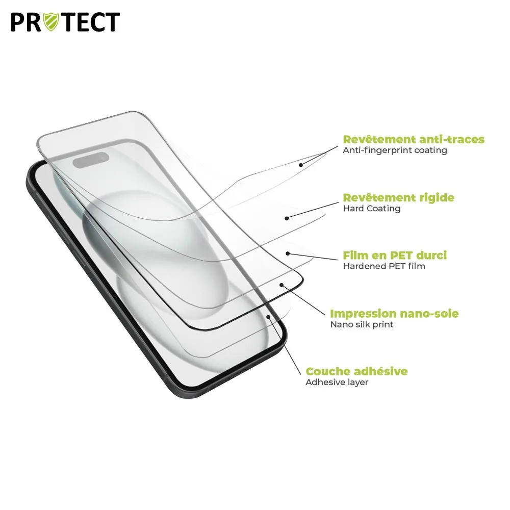Film de Protection EXTREME PROTECT pour Apple iPhone 6, 6S, 7, 8, SE 2 & SE 3 Transparent — vue 2