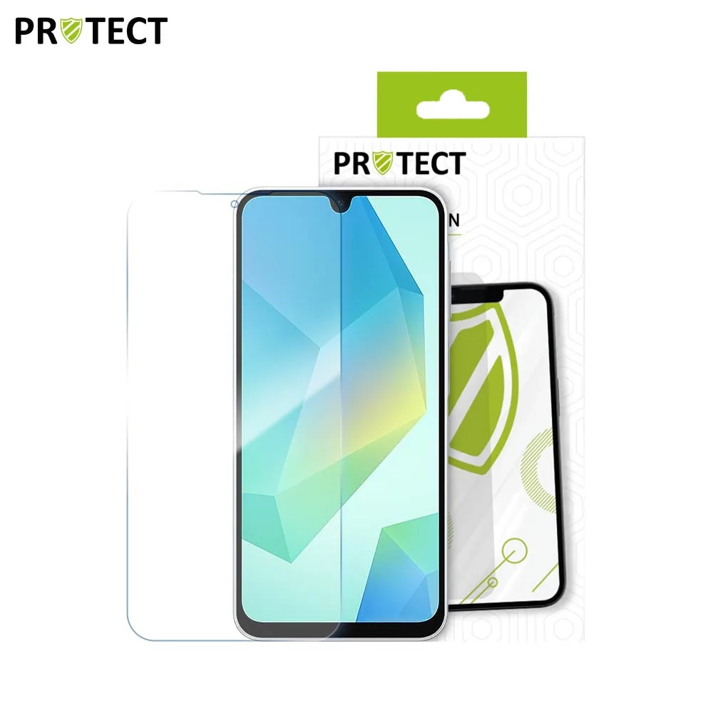 Verre Trempé Classique PROTECT pour Samsung Galaxy A16 5G A166 & A16 4G A165 Transparent — vue 2
