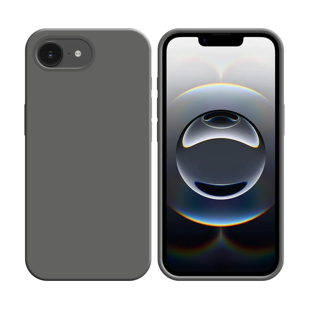 Coque Compatible Apple iPhone 16e Gris Foncé