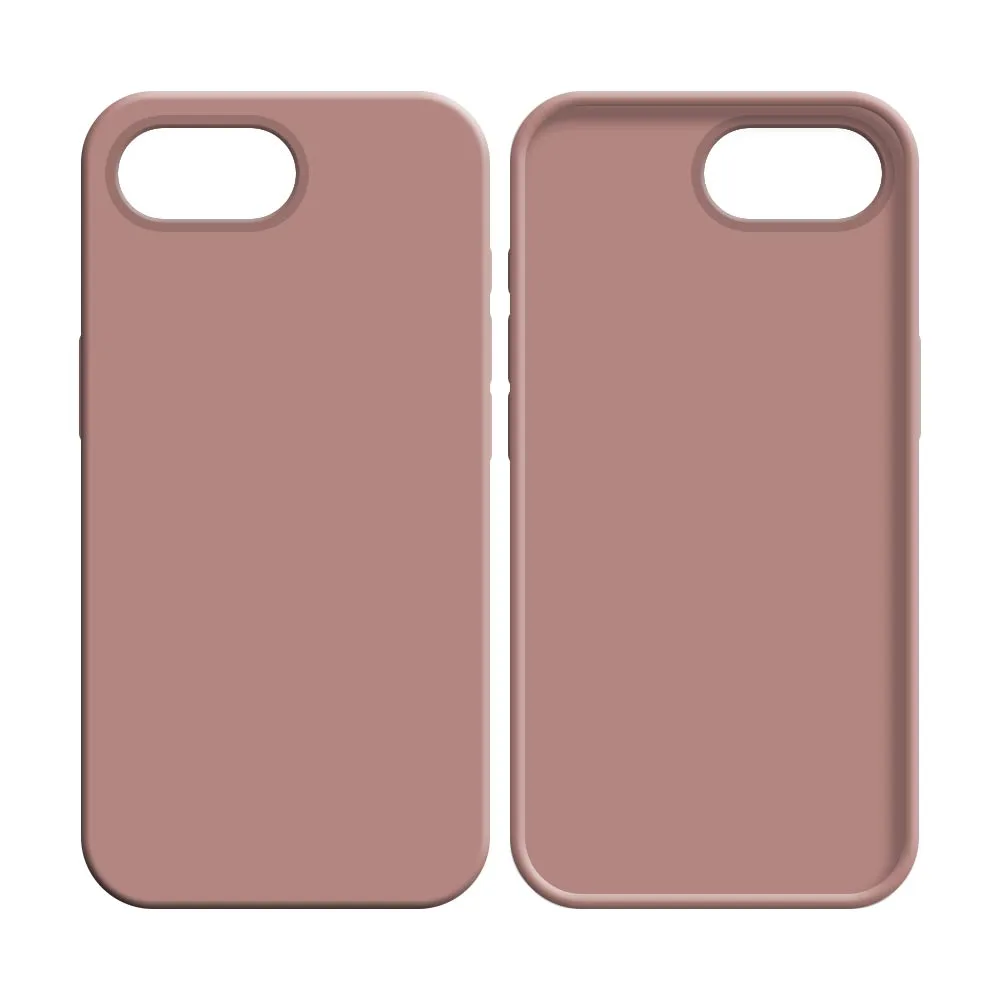 Coque Silicone Compatible pour Apple iPhone 16e (#6) Rose — vue 2