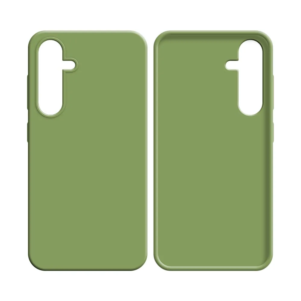 Coque Silicone Compatible pour Samsung Galaxy A16 5G A166 & A16 4G A165 Vert — vue 2