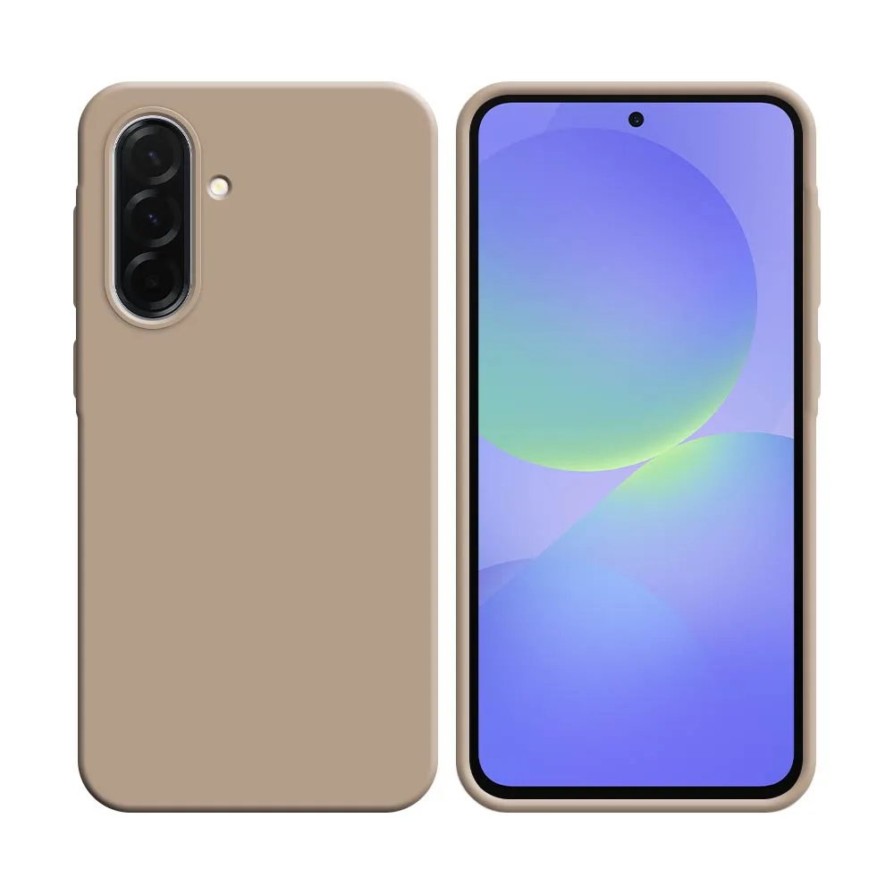 Coque Silicone Compatible pour Samsung Galaxy A36 5G A366 & A56 5G A566 Rose Gold