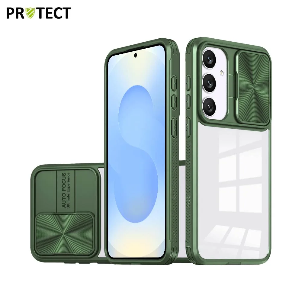 Coque de Protection IE027 PROTECT pour Samsung Galaxy S25 Plus S936 Vert Foncé — vue 2