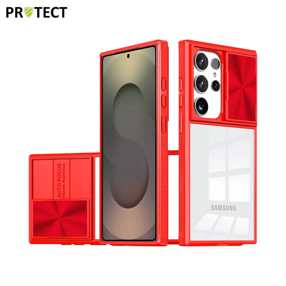 Coque de Protection IE027 PROTECT pour Samsung Galaxy S25 Ultra S938 Rouge