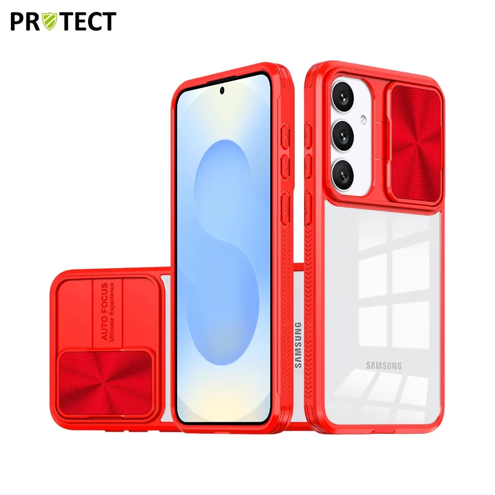 Coque de Protection IE027 PROTECT pour Samsung Galaxy S25 S931 Rouge