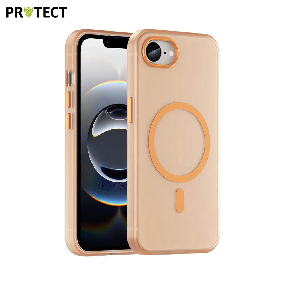 Coque de Protection MagSafe PROTECT pour Apple iPhone 16e Orange — vue 3