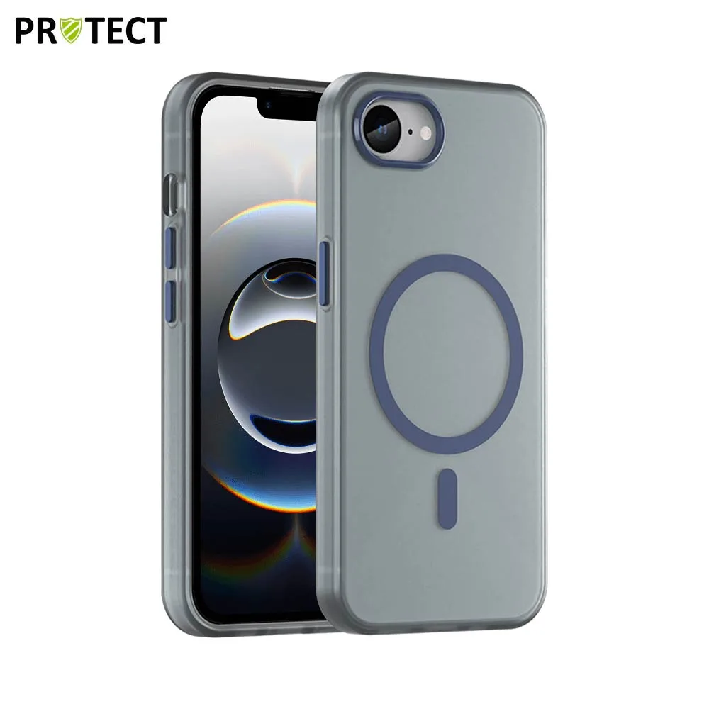 Coque de Protection MagSafe PROTECT pour Apple iPhone 16e Bleu Marine — vue 3