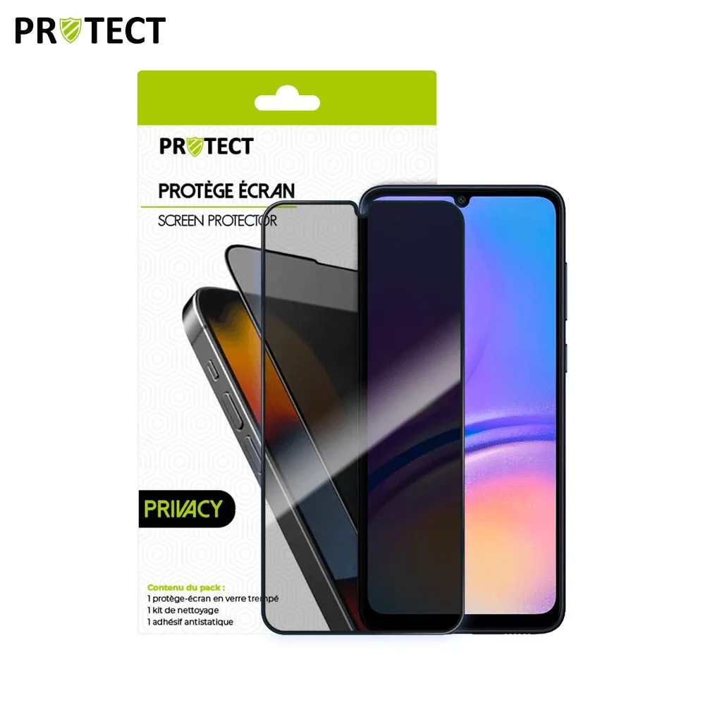 Verre Trempé PRIVACY PROTECT pour Samsung Galaxy A05 A055 Transparent — vue 2