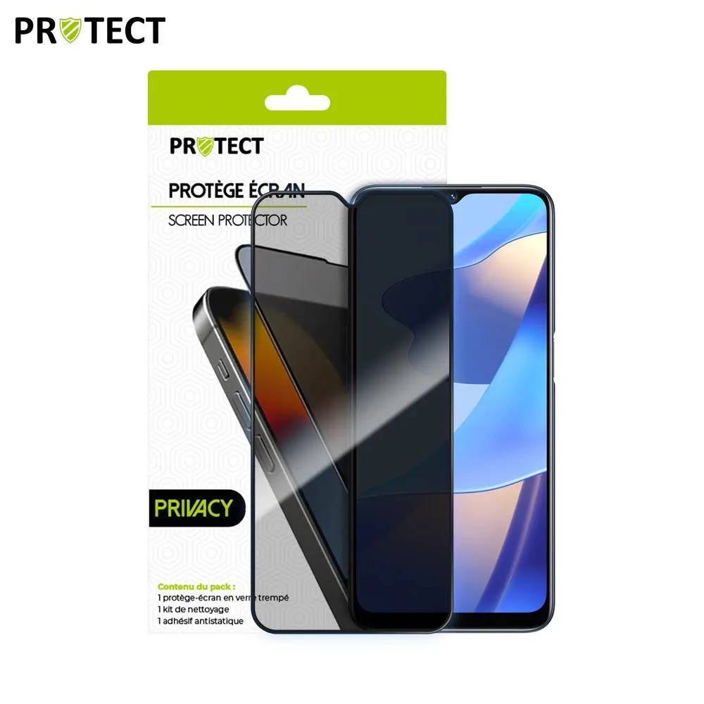 Verre Trempé PRIVACY PROTECT pour OPPO A16 4G & A16s Transparent — vue 2