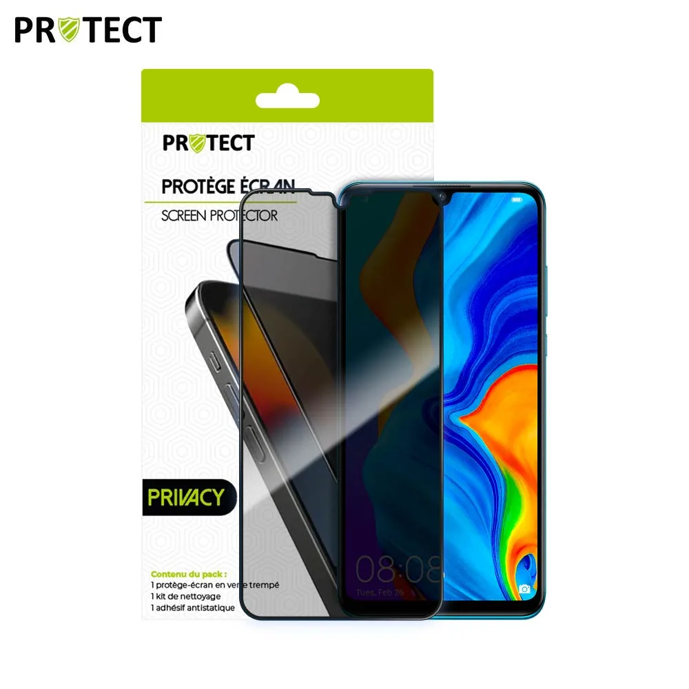 Verre Trempé PRIVACY PROTECT pour Huawei P30 Lite Transparent — vue 2