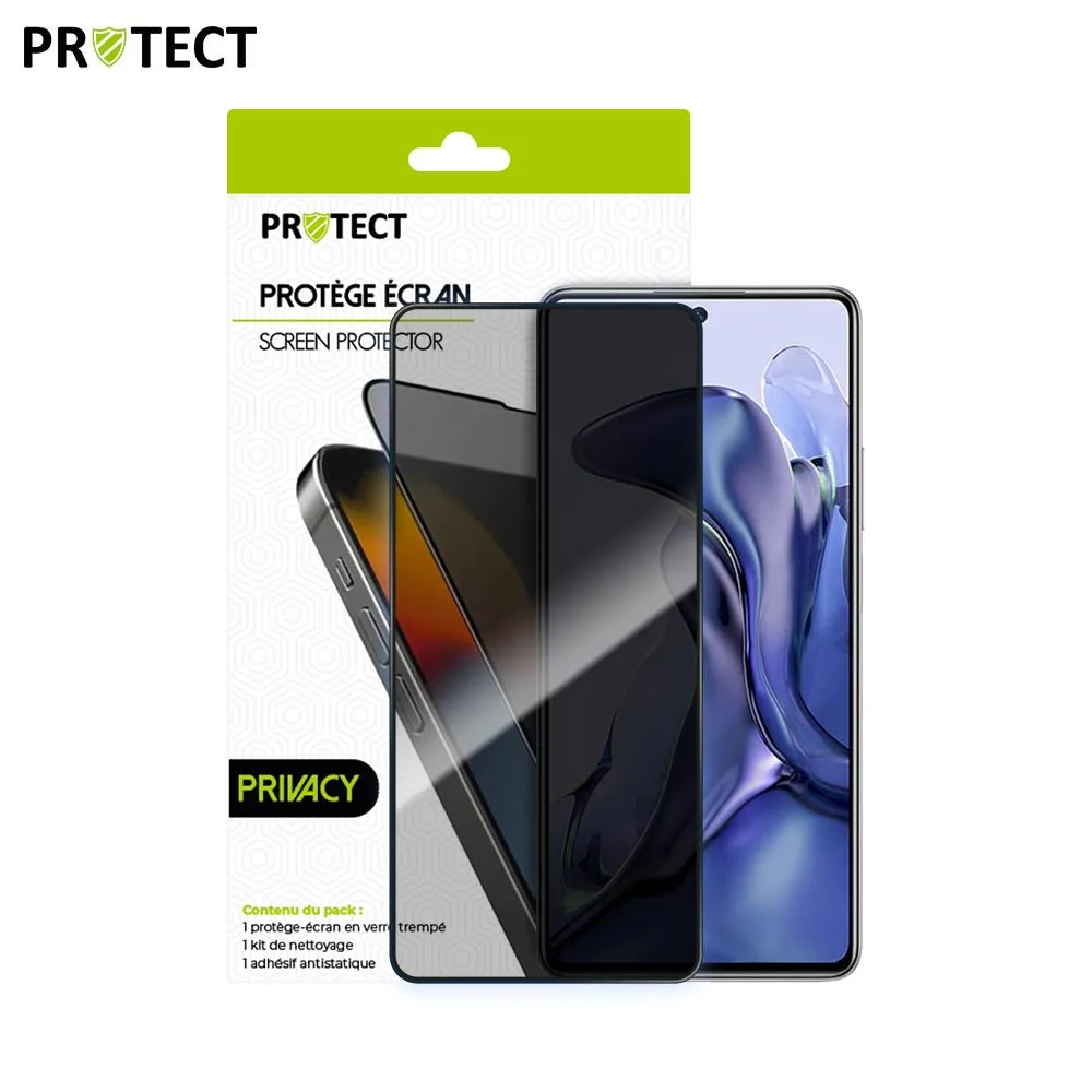Verre Trempé PRIVACY PROTECT pour Xiaomi 11T Pro 5G Transparent — vue 2