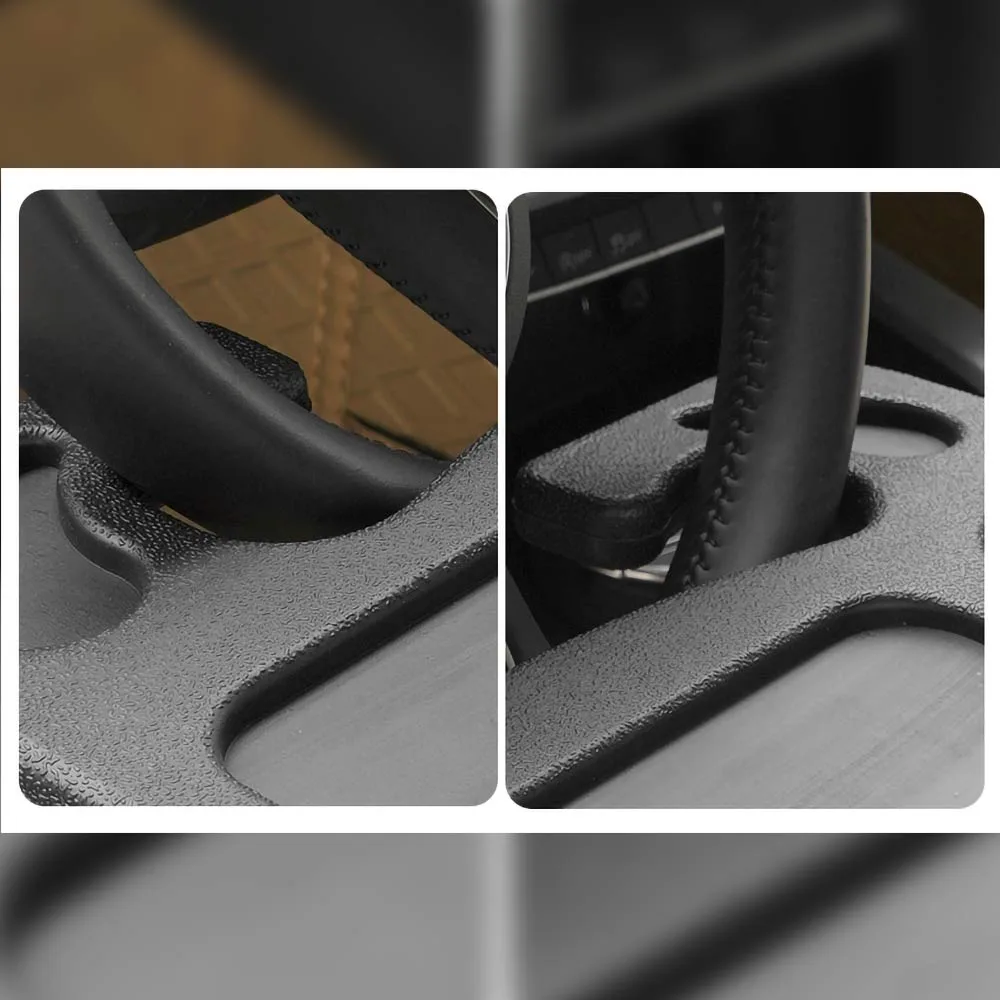Table de Volant de Voiture Multifonction Noir — vue 3