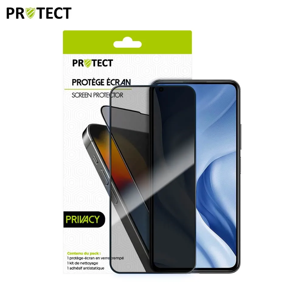 Verre Trempé PRIVACY PROTECT pour Xiaomi Mi 11 Lite 5G Transparent — vue 2