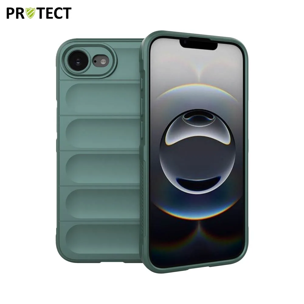 Coque de Protection IX008 PROTECT pour Apple iPhone 16e Vert Foncé