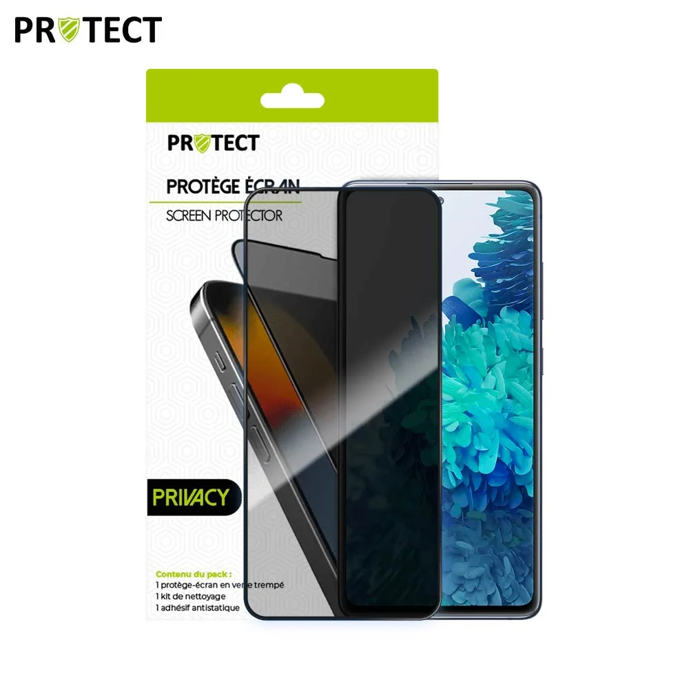 Verre Trempé PRIVACY PROTECT pour Samsung Galaxy S20 FE 5G G781 & S20 FE 4G G780 Transparent — vue 2