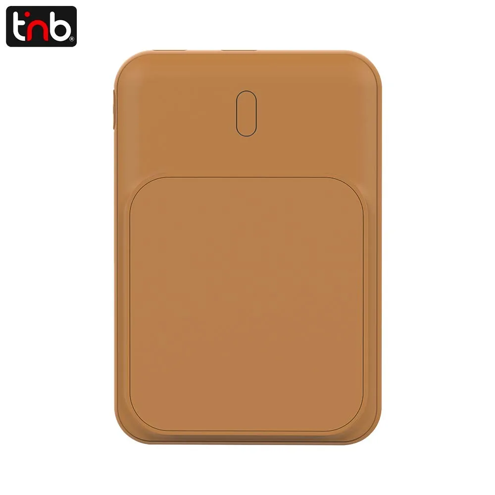 Batterie Externe Power Bank Sans Fil Magnétique T'nb MagSafe 5000mAh 15W PBUMAG5MAR — vue 2