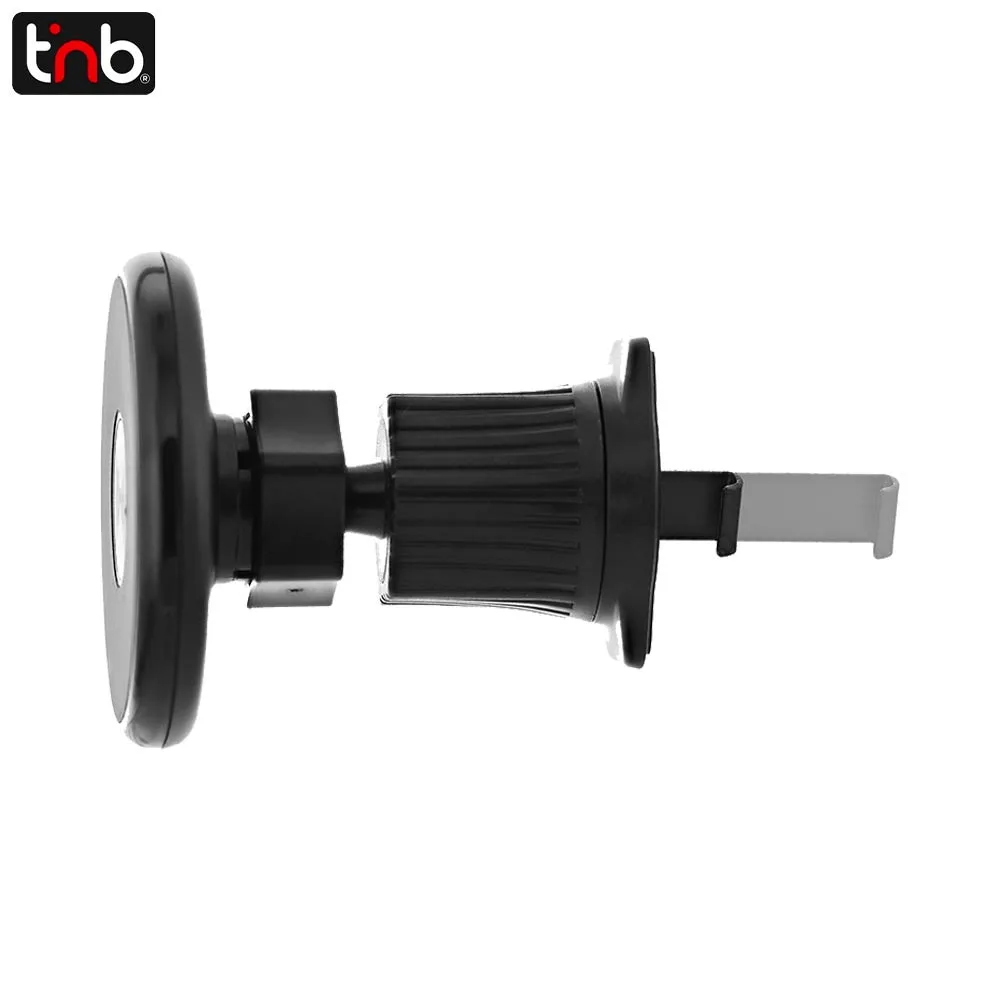Support Smartphone Magnétique pour Voiture T'nb (Grille d'Aération) Noir — vue 2