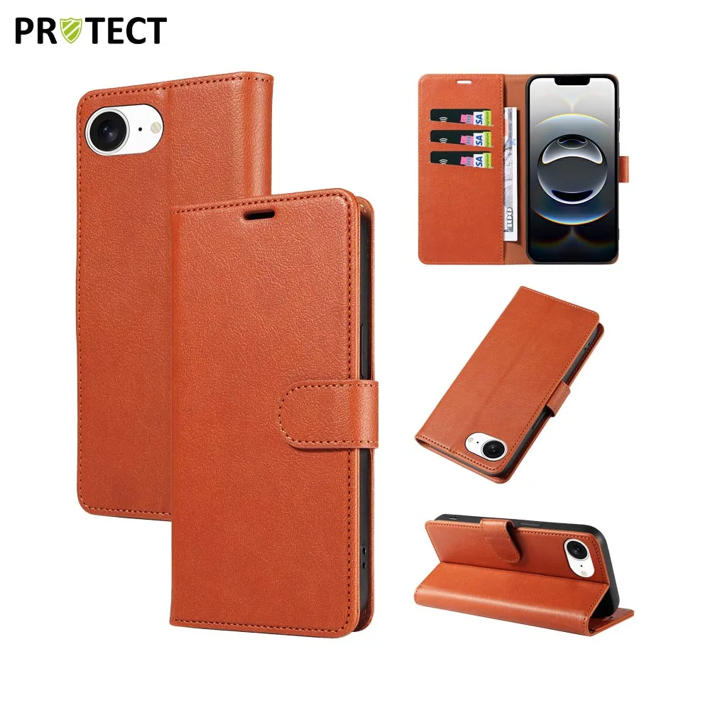 Housse de Protection IP011 PROTECT pour Apple iPhone 16e Marron — vue 2