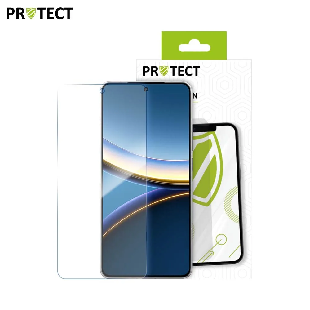 Verre Trempé Classique PROTECT pour Xiaomi Poco F7 Pro 5G Transparent — vue 2