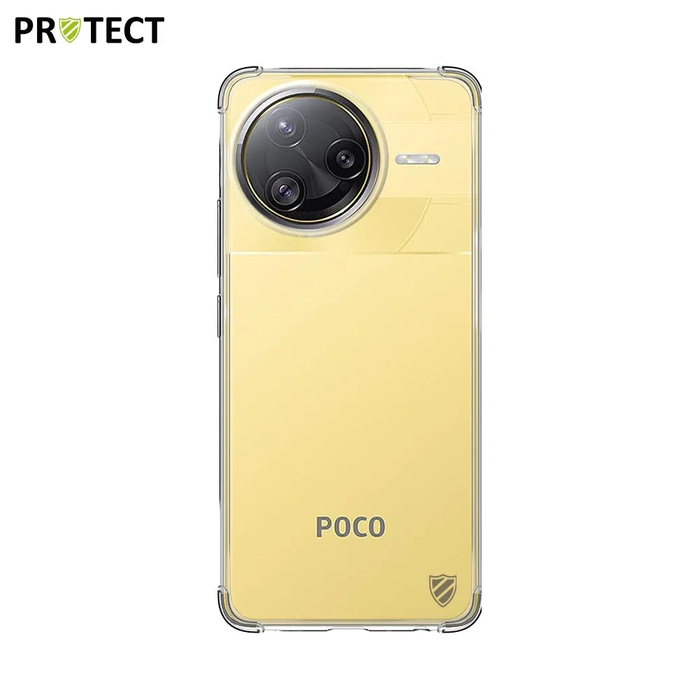 Coque Silicone Renforcée PROTECT pour Xiaomi Poco F7 Ultra Transparent — vue 2