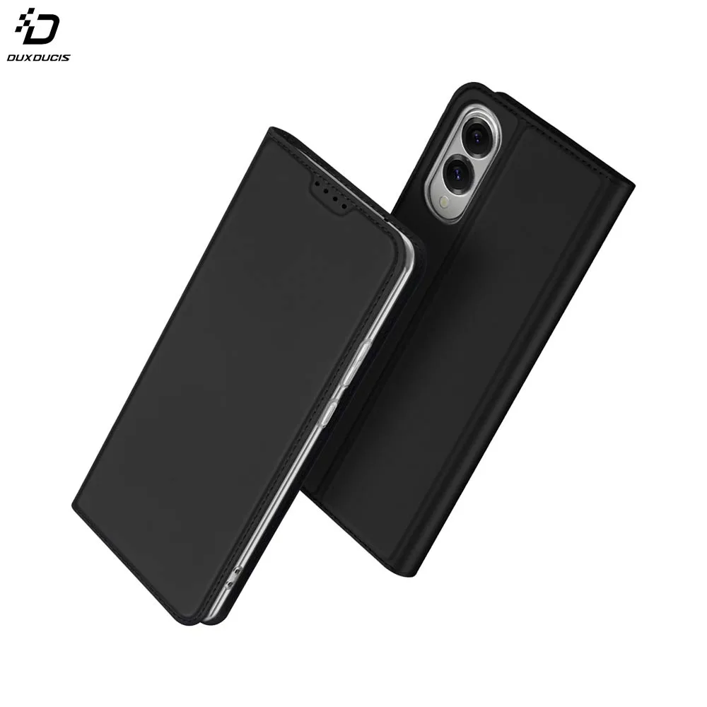 Housse de Protection Skin Pro Dux Ducis pour Samsung Galaxy S25 Edge S937 Noir
