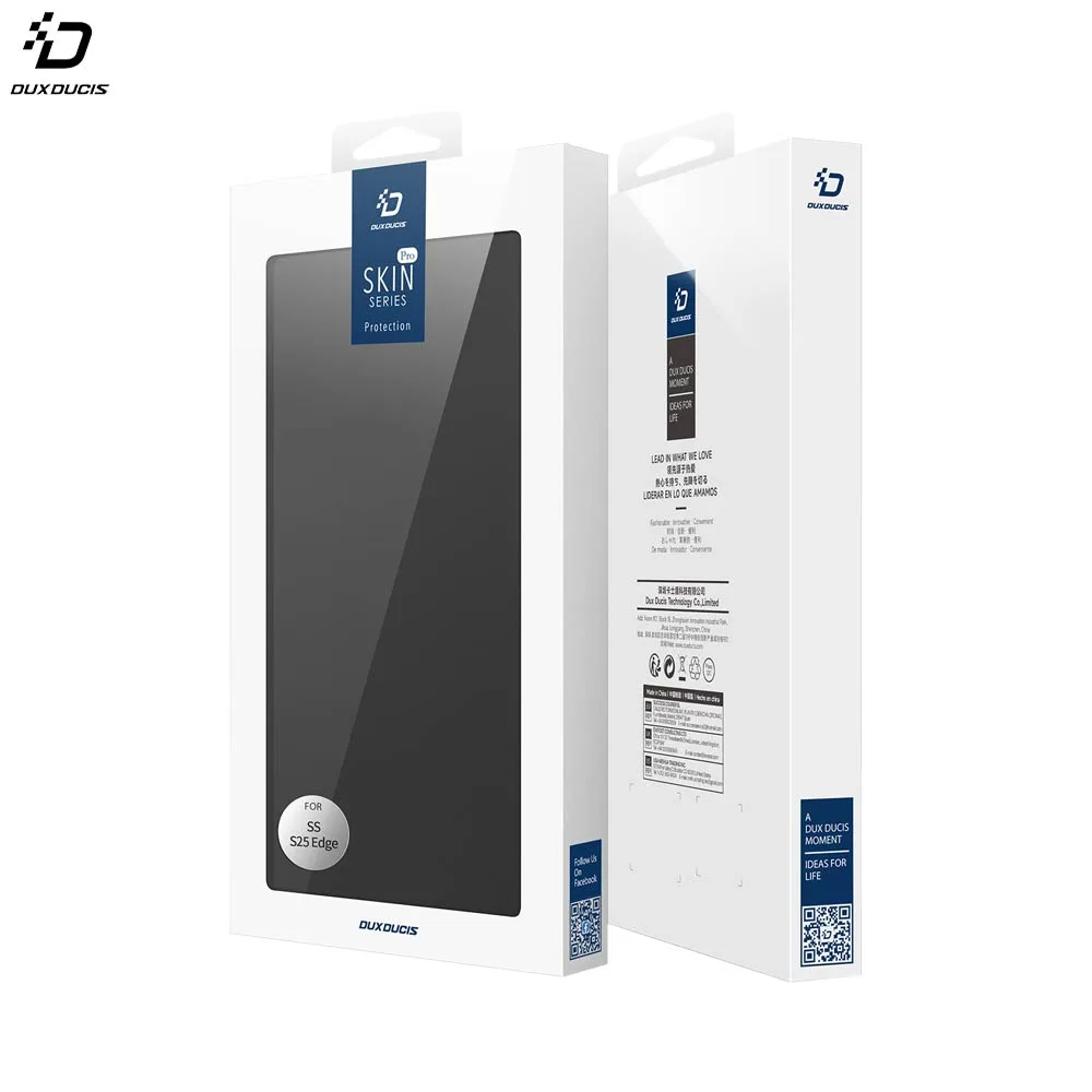 Housse de Protection Skin Pro Dux Ducis pour Samsung Galaxy S25 Edge S937 Noir — vue 4
