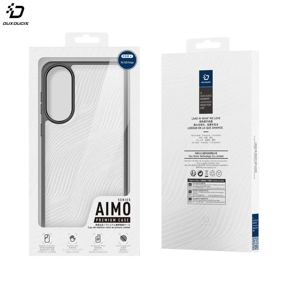 Coque de Protection Aimo Dux Ducis pour Samsung Galaxy S25 Edge S937 Noir — vue 4