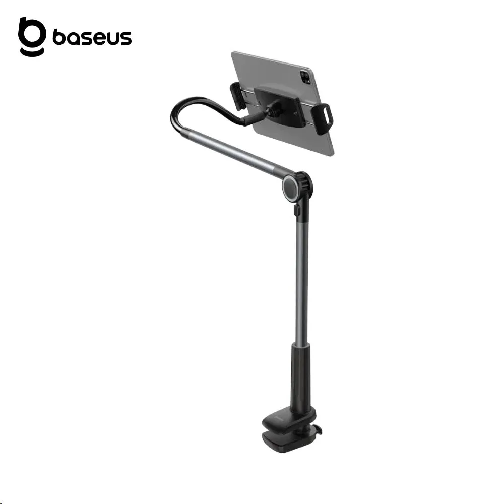 Support pour Smartphone et Tablette Baseus (Rotatif) LUZQ000013 Gris — vue 3
