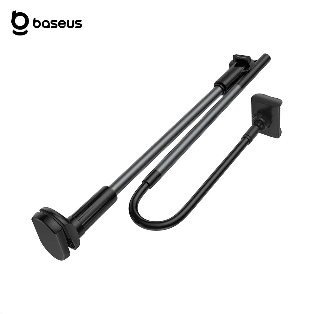 Support pour Smartphone Baseus (Rotatif) Gris — vue 2