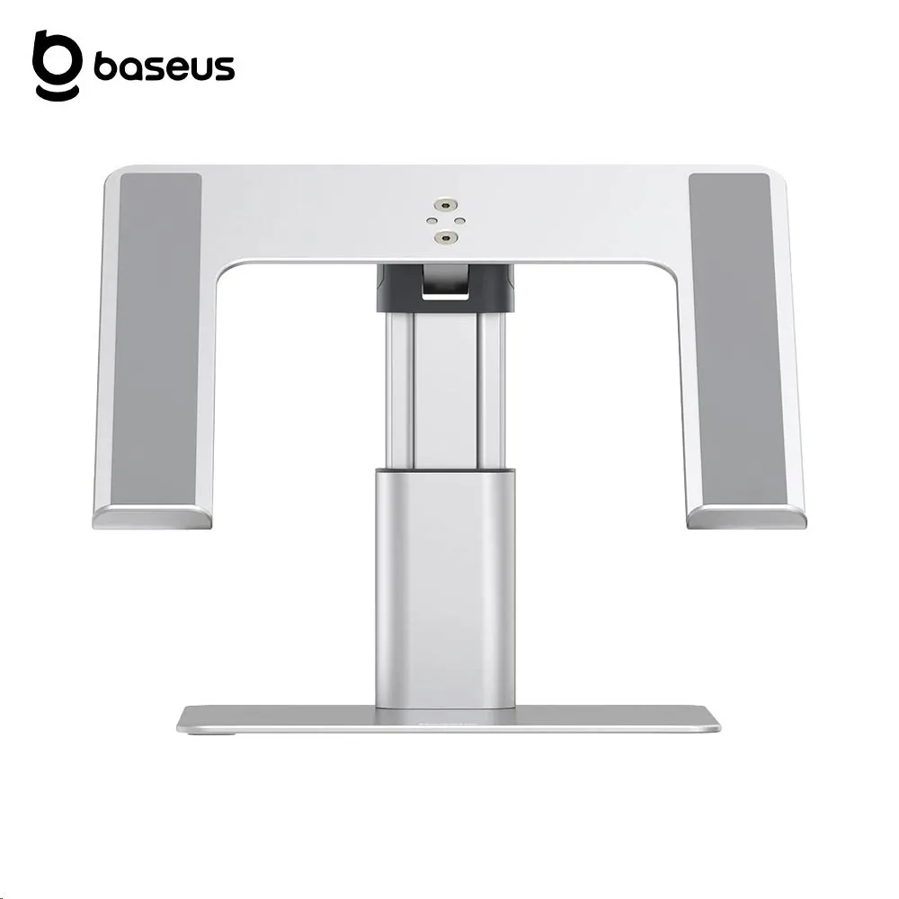 Support pour Ordinateur Portable Baseus LUJS000012 Antidérapant & Ajustable Argent