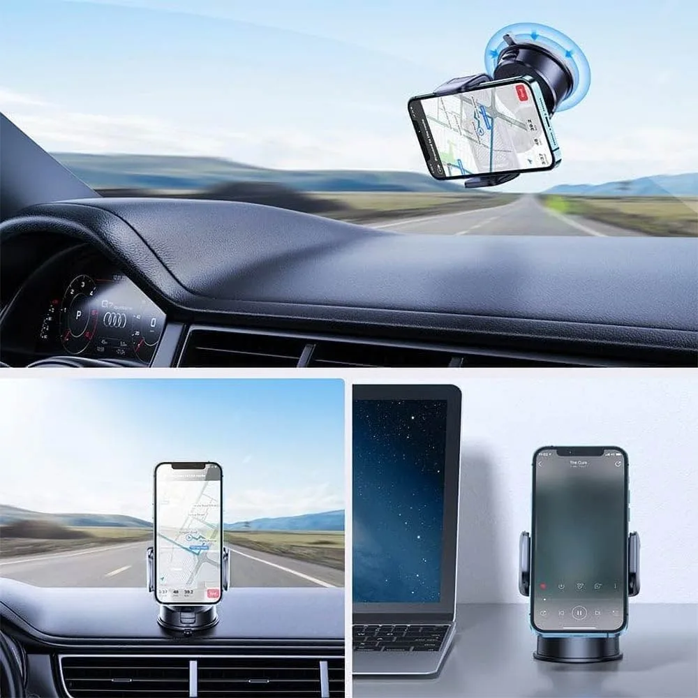 Support Smartphone pour Voiture JOYROOM Noir — vue 3