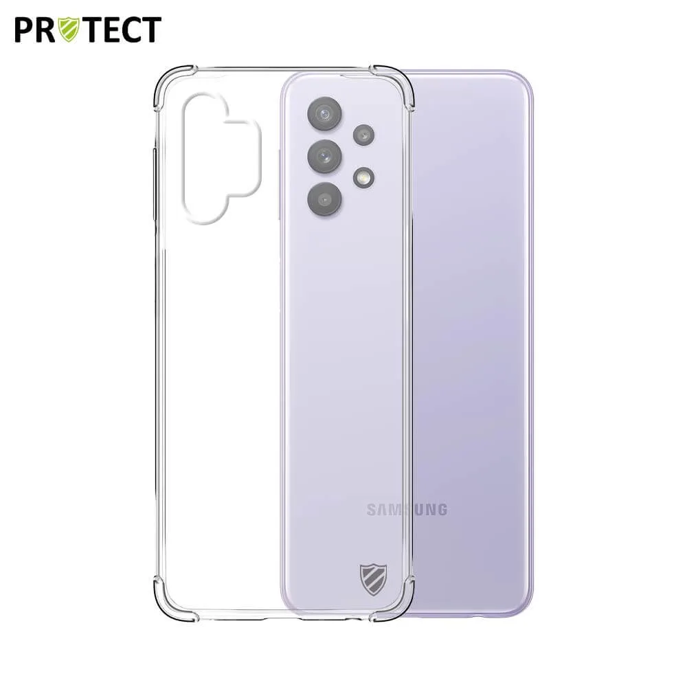 Coque Silicone Renforcée PROTECT pour Samsung Galaxy A32 5G A326 Transparent — vue 2