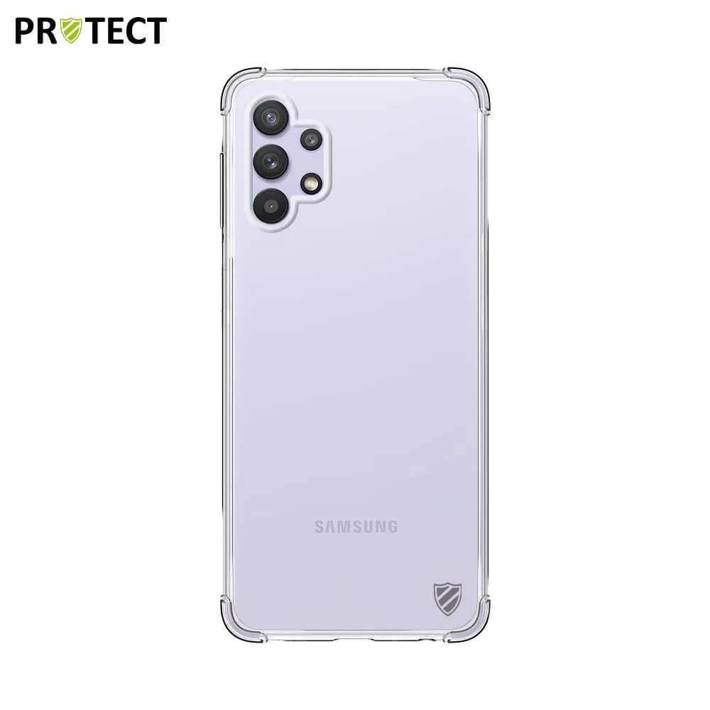 Coque Silicone Renforcée PROTECT pour Samsung Galaxy A32 5G A326 Transparent