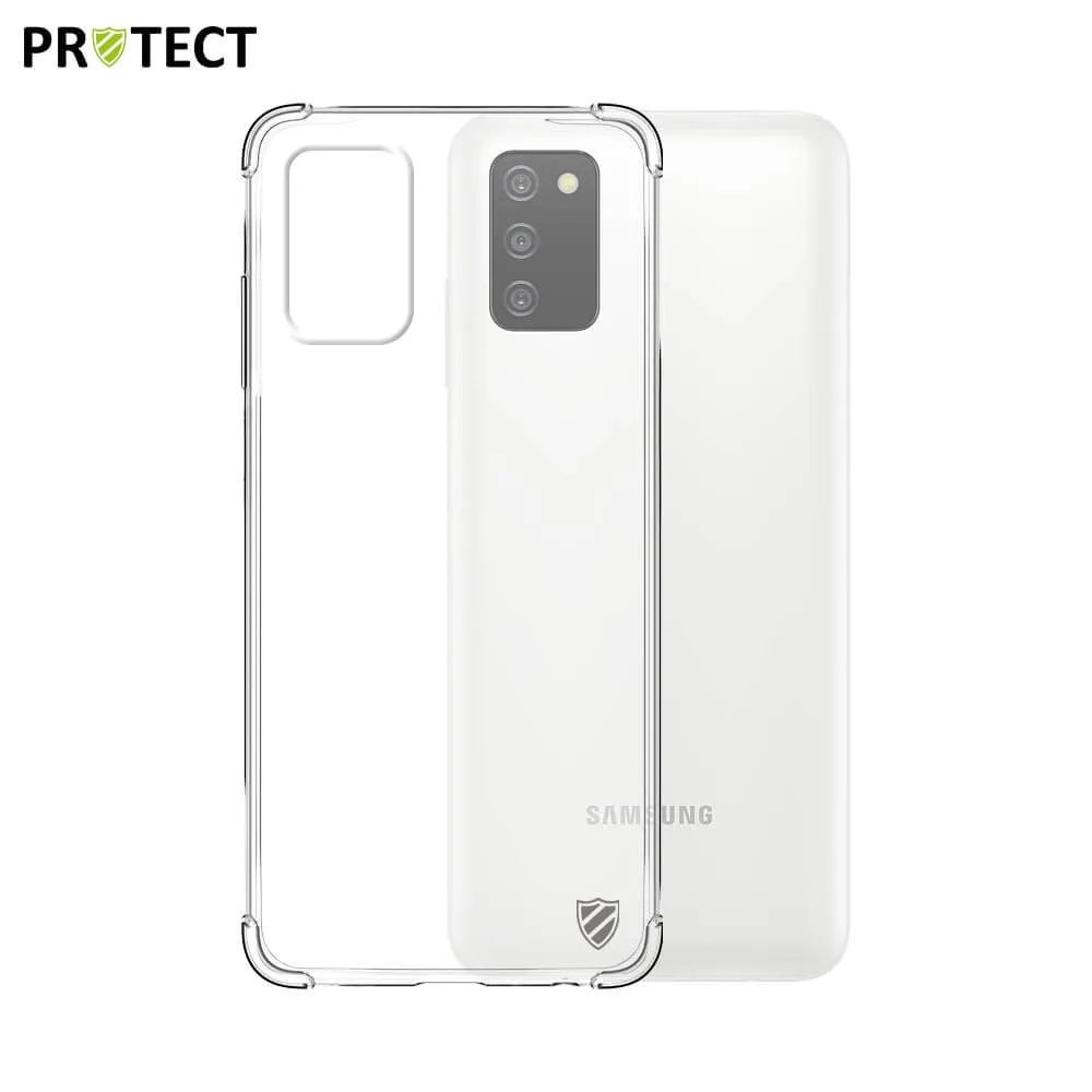 Coque Silicone Renforcée PROTECT pour Samsung Galaxy A03s A037 Transparent — vue 2