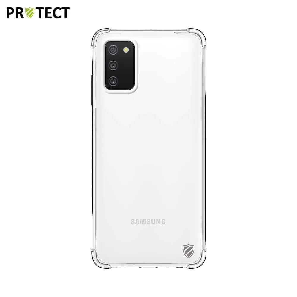 Coque Silicone Renforcée PROTECT pour Samsung Galaxy A03s A037 Transparent