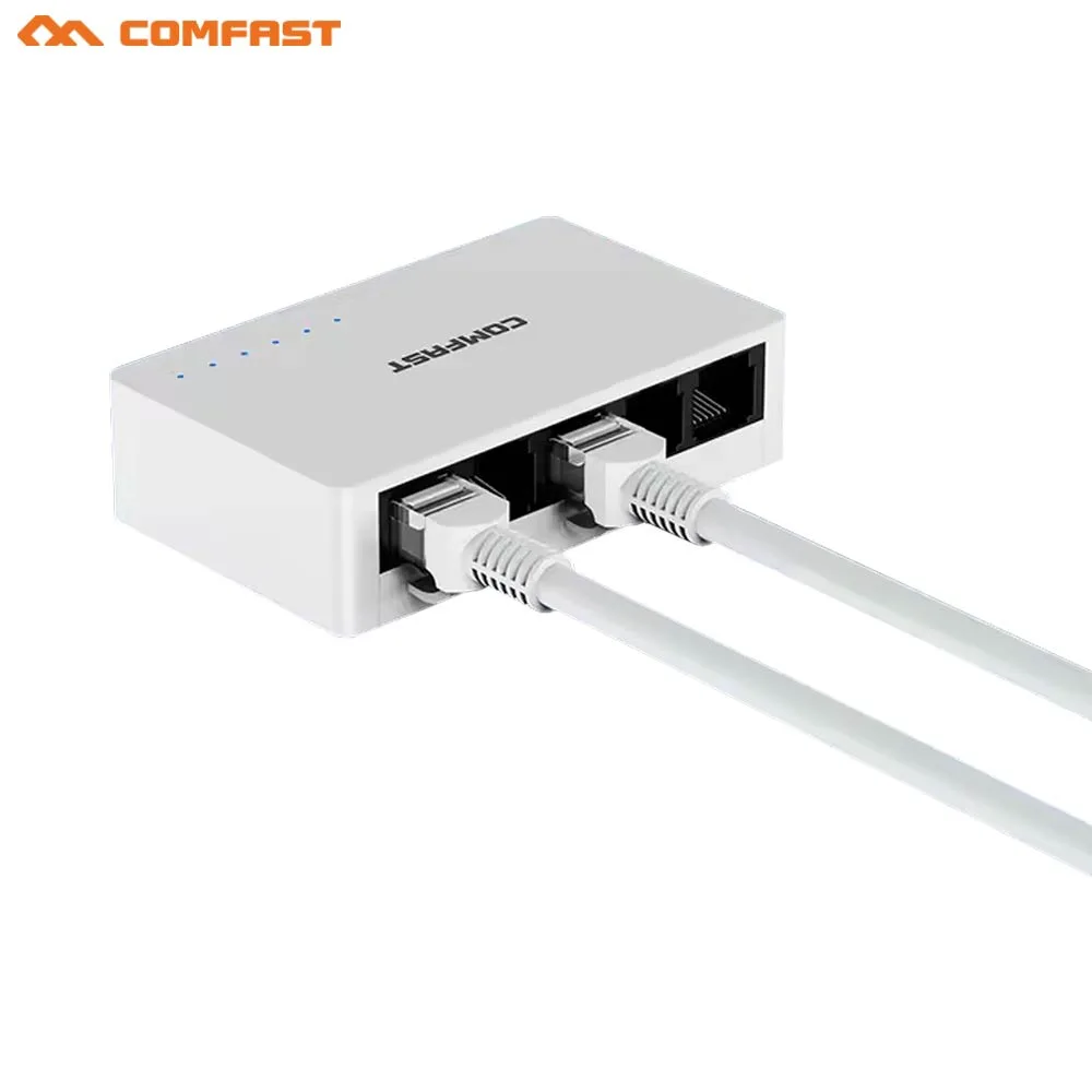 Switch Réseau Comfast 5 Ports (1000 Mbps) — vue 3