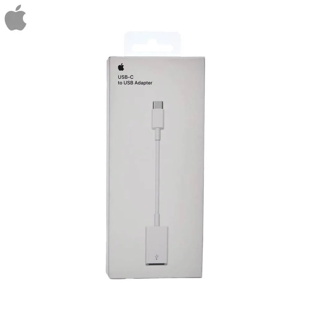 Adaptateur OTG USB-C vers USB Apple MJ1M2ZM/A Blanc — vue 3
