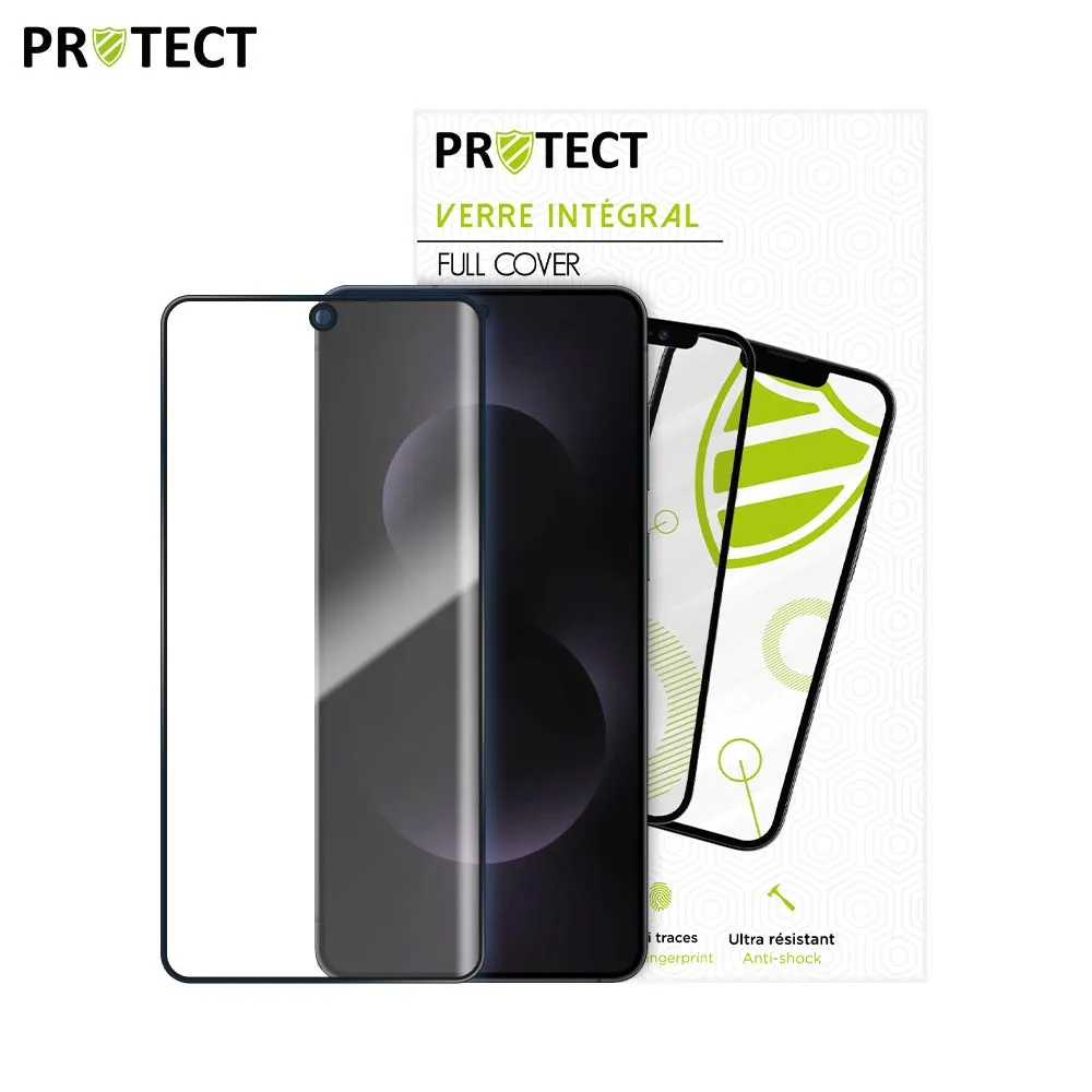 Verre Trempé Intégral PROTECT pour Samsung Galaxy S25 Edge S937 Noir — vue 2