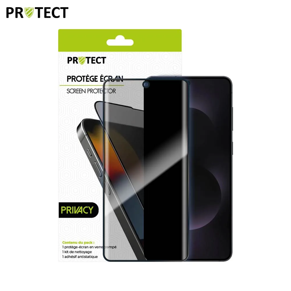 Verre Trempé PRIVACY PROTECT pour Samsung Galaxy S25 Edge S937 Transparent — vue 2