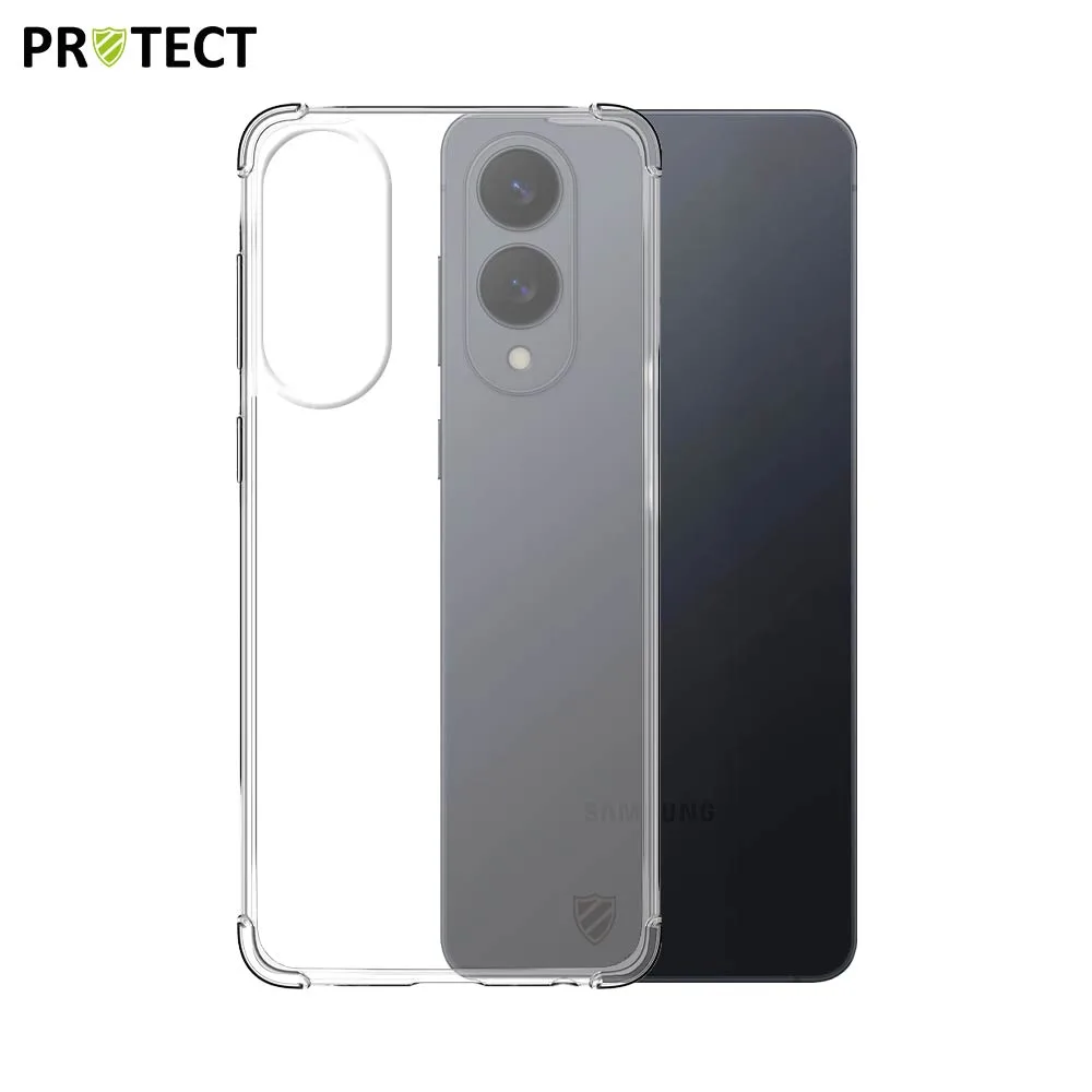 Coque Silicone Renforcée PROTECT pour Samsung Galaxy S25 Edge S937 Transparent — vue 2