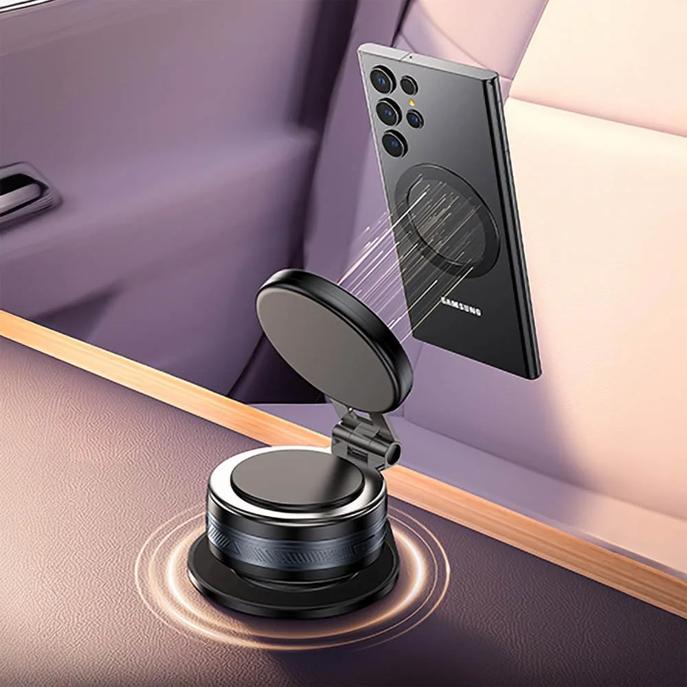 Support Smartphone Magnétique pour Voiture Yesido C225 Rotation 360° Noir — vue 3