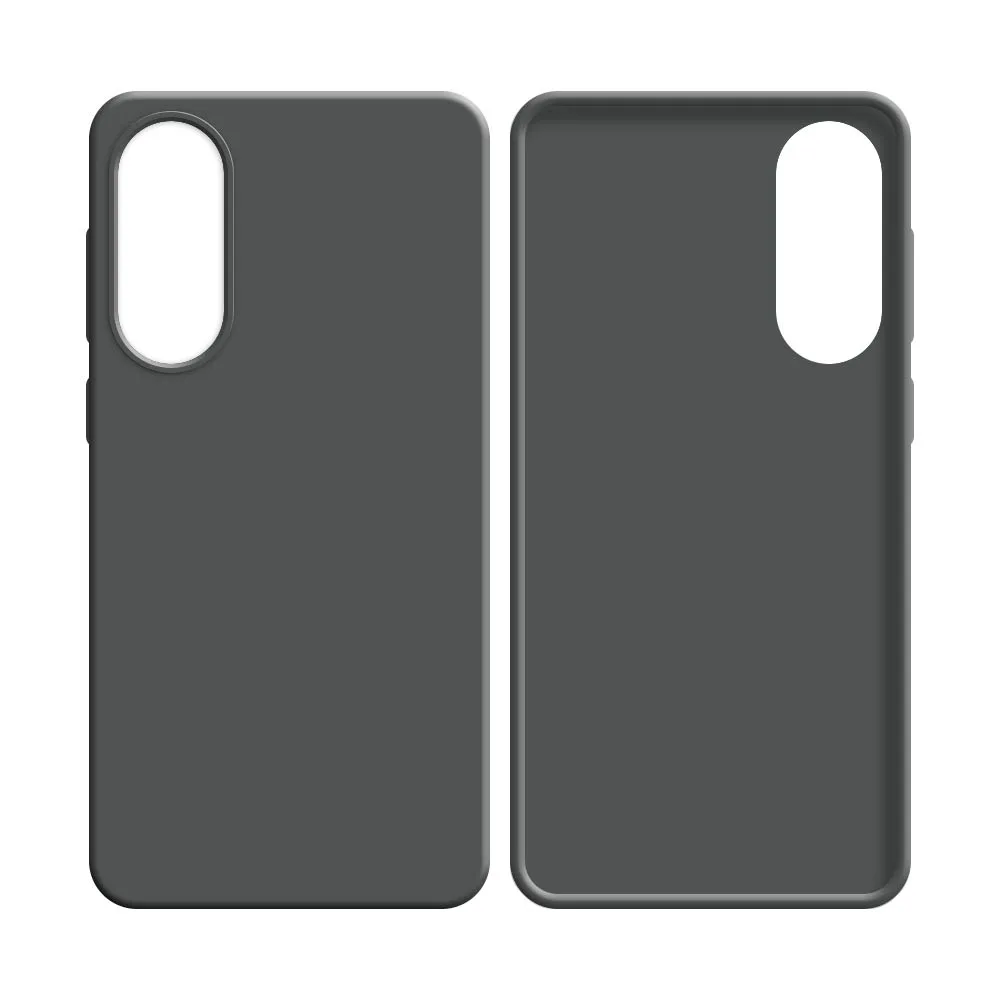 Coque Silicone Compatible pour Samsung Galaxy S25 Edge S937 (#05) Gris — vue 2